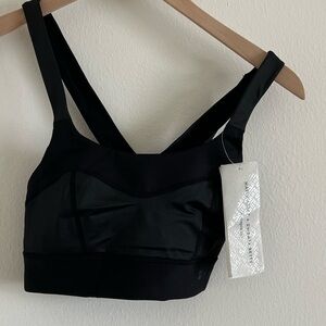 NWT Sweaty Betty x Halle Berry Respin remix Black Sports Bra